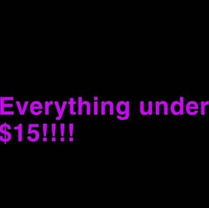 Everything on sale!!!